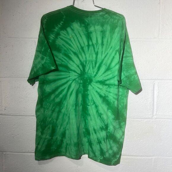 “Be Nice Or Go Away” Green tie dyed smile - Picture 3 of 3